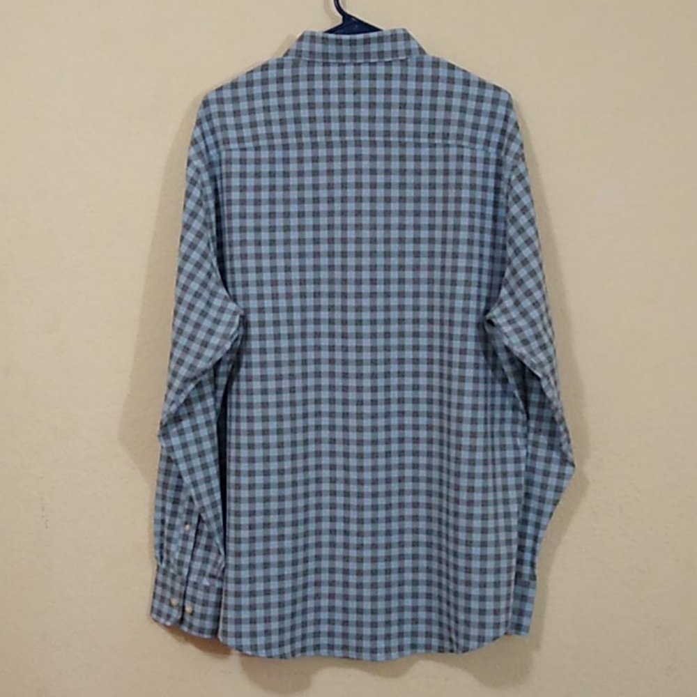 Peter Millar Button-Down -Cloud Blue - Large - image 8